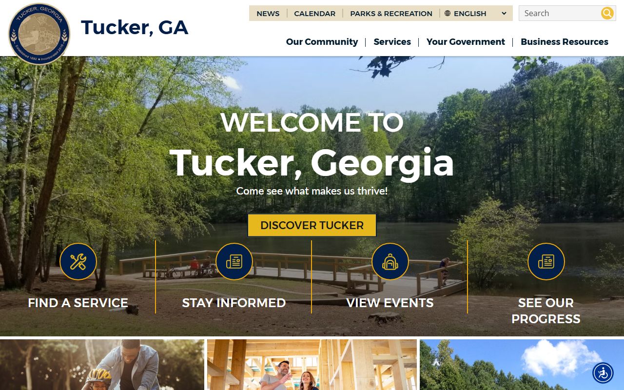 Tucker city website for felony record information