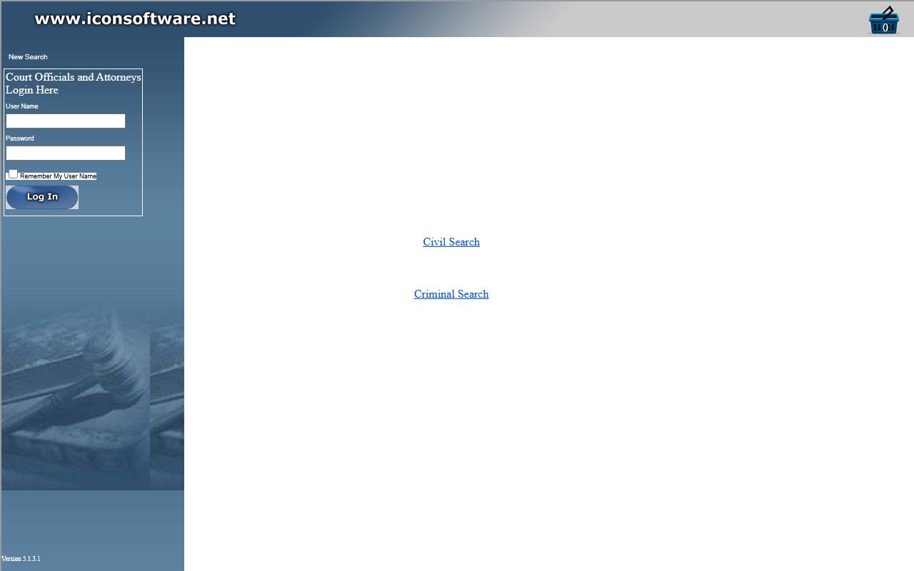 Douglas County online court records search portal