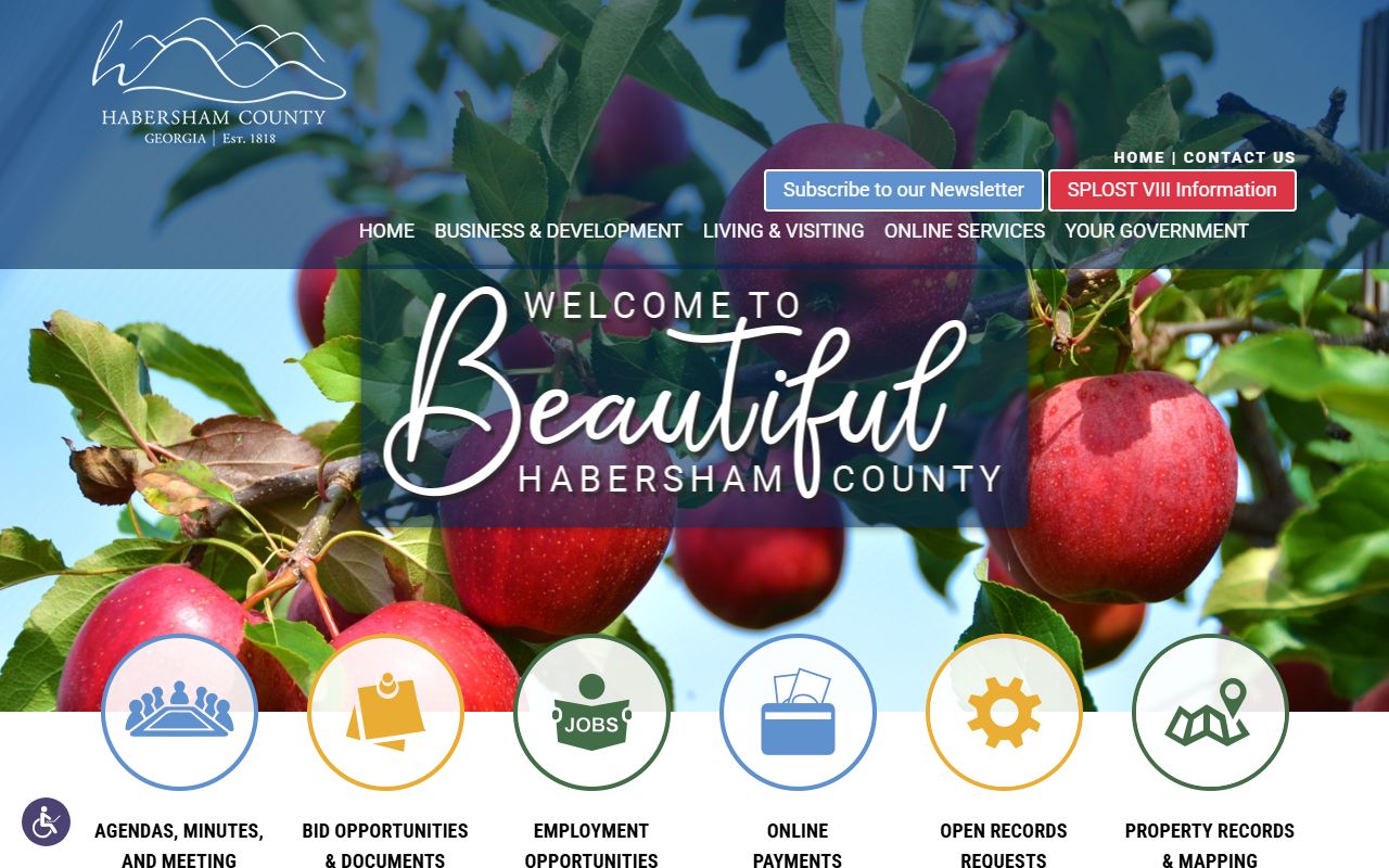 Habersham County government website