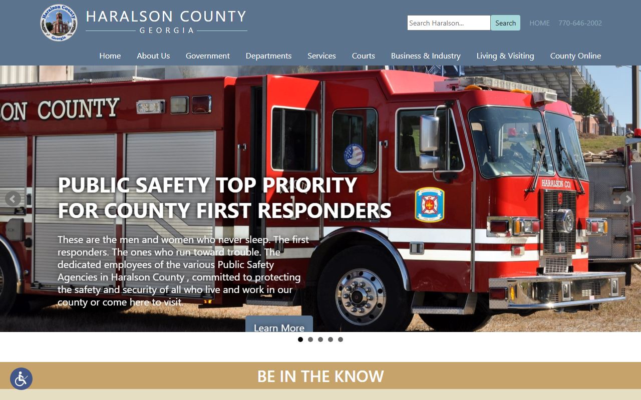 Haralson County government website