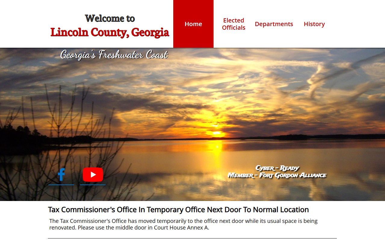 Lincoln County government website